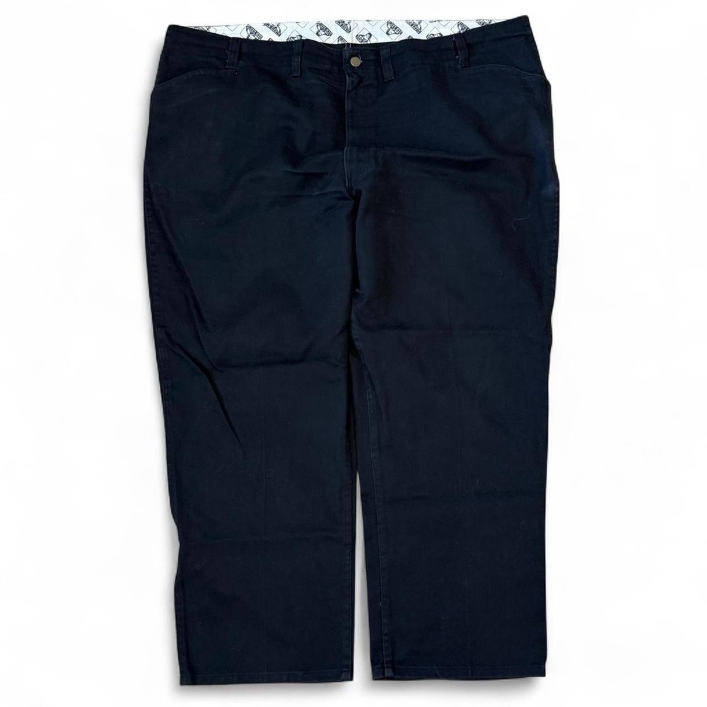Vintage Ben Davis Black Pants Mens's Size 50x29.5" Streetwear Workwear Y2K VTG